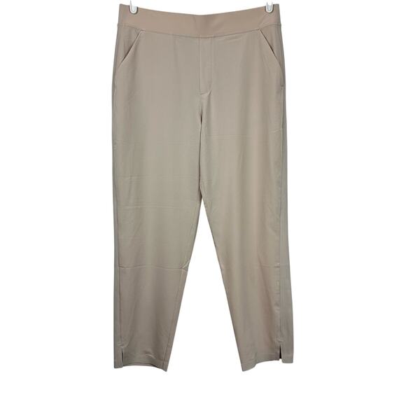 Athleta Brooklyn Mid Rise Ankle Pants Cream 14 - Picture 2 of 12
